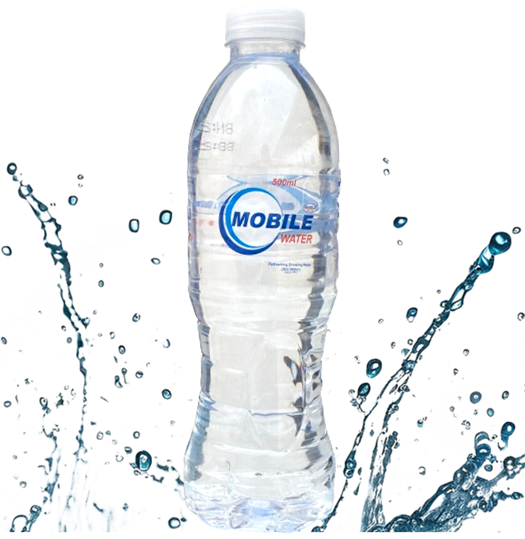 Mobile Bottled water Image